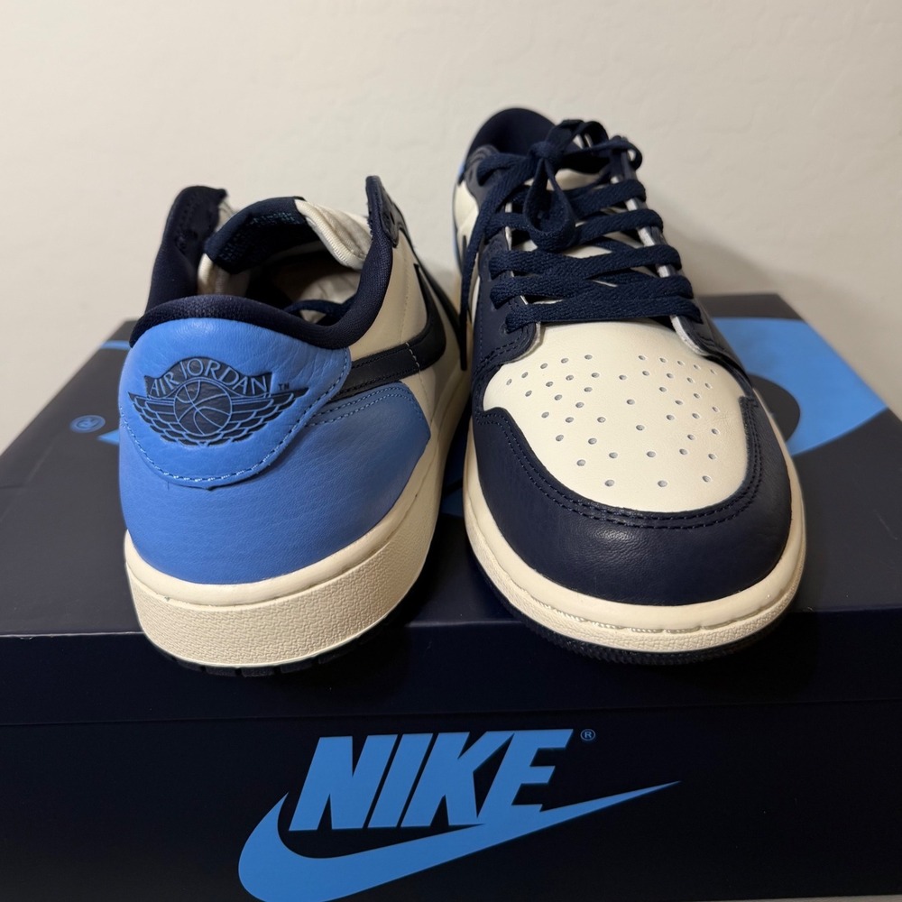 Nike Air Jordan 1 Retro Low OG Obsidian University Blue CZ0790-400 Mens 10.5 - Picture 2 of 5